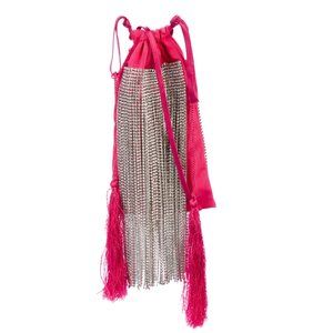 ATTICO Mini Moire Crystal Chain Pouch